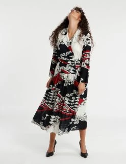 Vestito Fracomina Con Bottoni Decorati