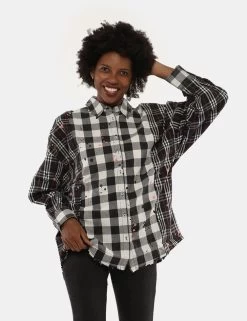 Camicia Desigual Quadri "Vive"