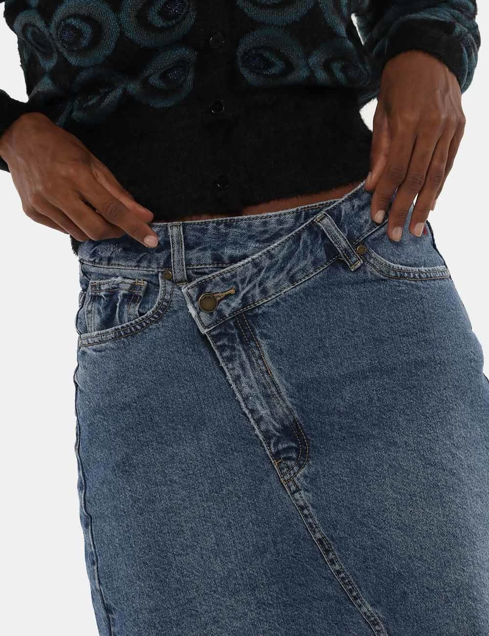 Gonna Desigual Jeans - immagine 4