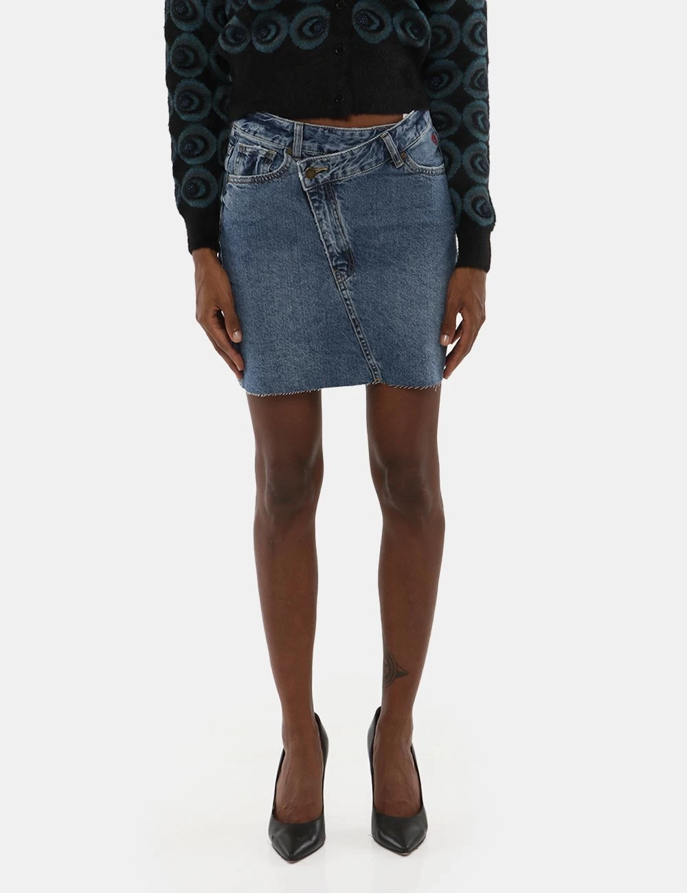 Gonna Desigual Jeans - immagine 5