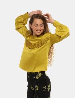 Camicia Sandro Ferrone Con Plissé