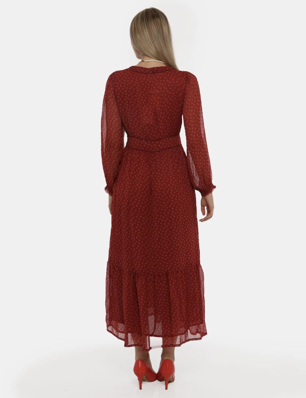 Vestito Pepe Jeans Bordeaux - immagine 2