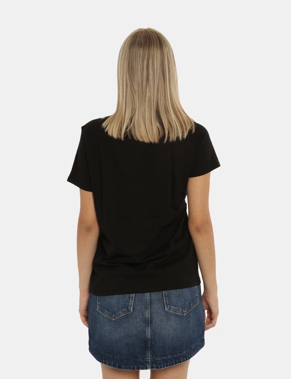 T-shirt Guess Nera/oro - immagine 2