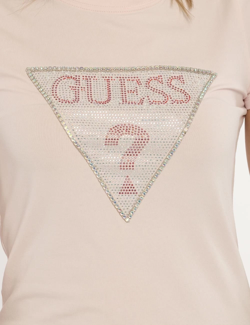 T-shirt Guess Rosa E Glitter - immagine 4