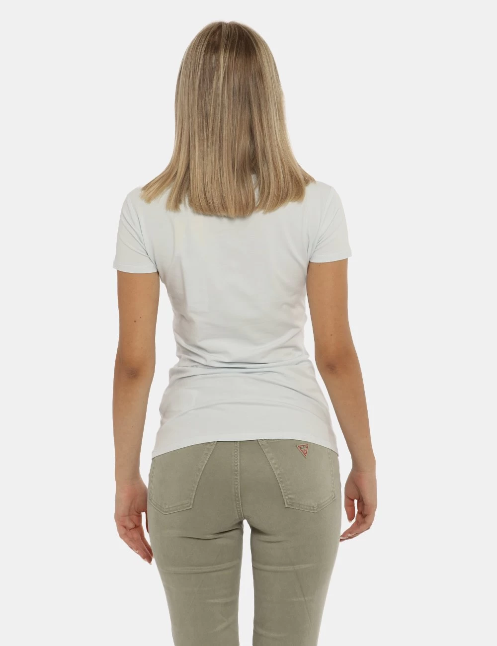 T-shirt Guess Azzurro - immagine 2