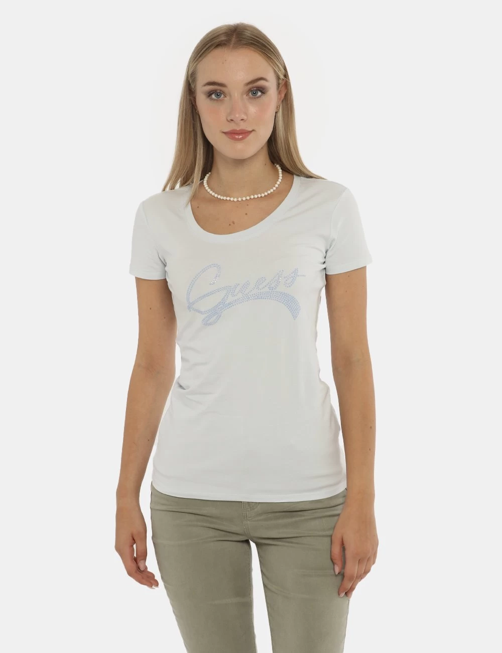 T-shirt Guess Azzurro - immagine 5