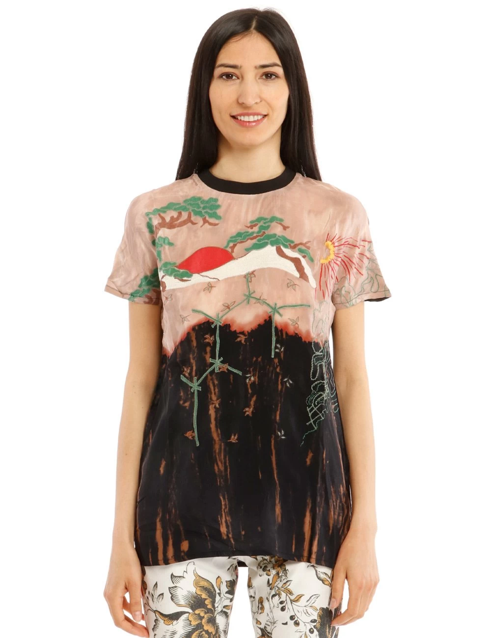 T-shirt Desigual Stampa Giapponese - immagine 5