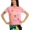 T-shirt Desigual Con Applicazioni