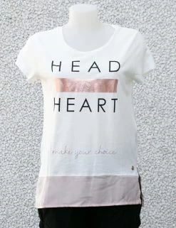 T-shirt Maison Espin Con Scritta Stampata