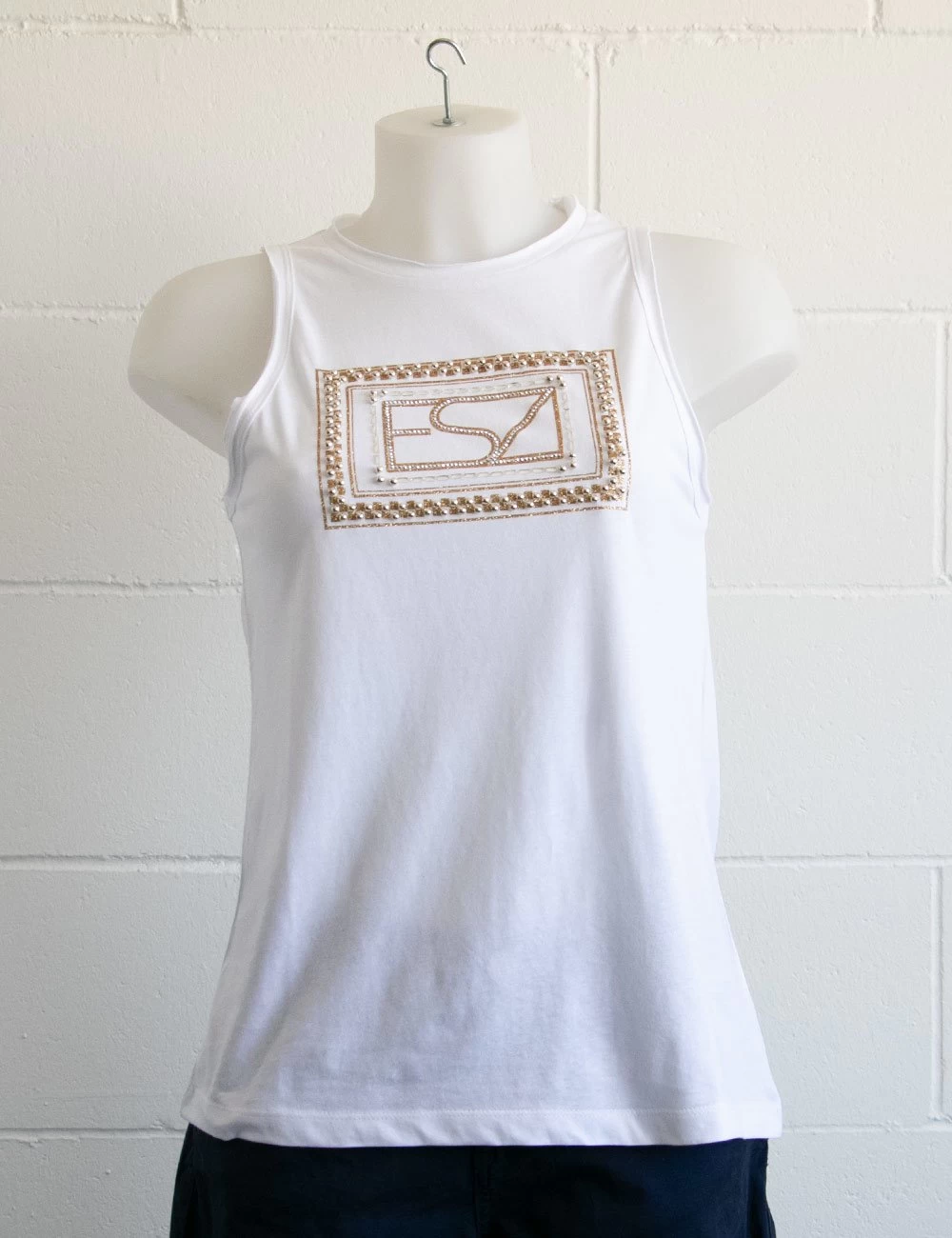 YES.ZEE Top Yes Zee Con Glitter E Applicazioni