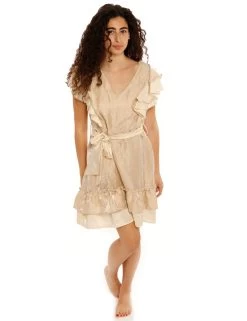 YES.ZEE Vestito Yes Zee Con Volant