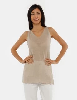 Top Rue De Clerie Senza Maniche