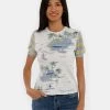 T-shirt Desigual Effetto Strappato
