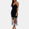 Vestito Desigual Con Spalline