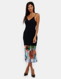 Vestito Desigual Con Spalline