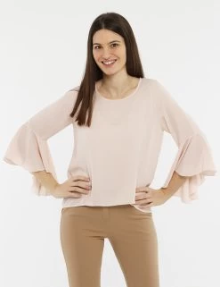 Camicia Vougue Con Manica Volant