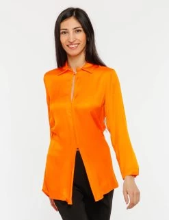 Camicia Vougue Con Chiusura Nascosta