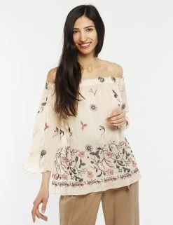 Camicia Markup Ricamata