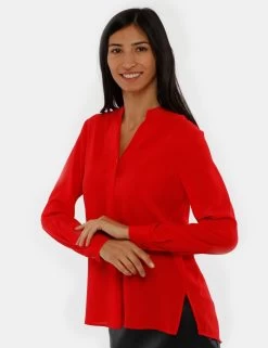 Camicia Vougue Con Bottone Dorato