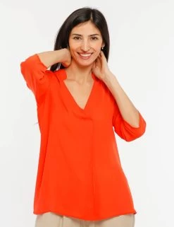 Camicia Vougue Con Scollo A V