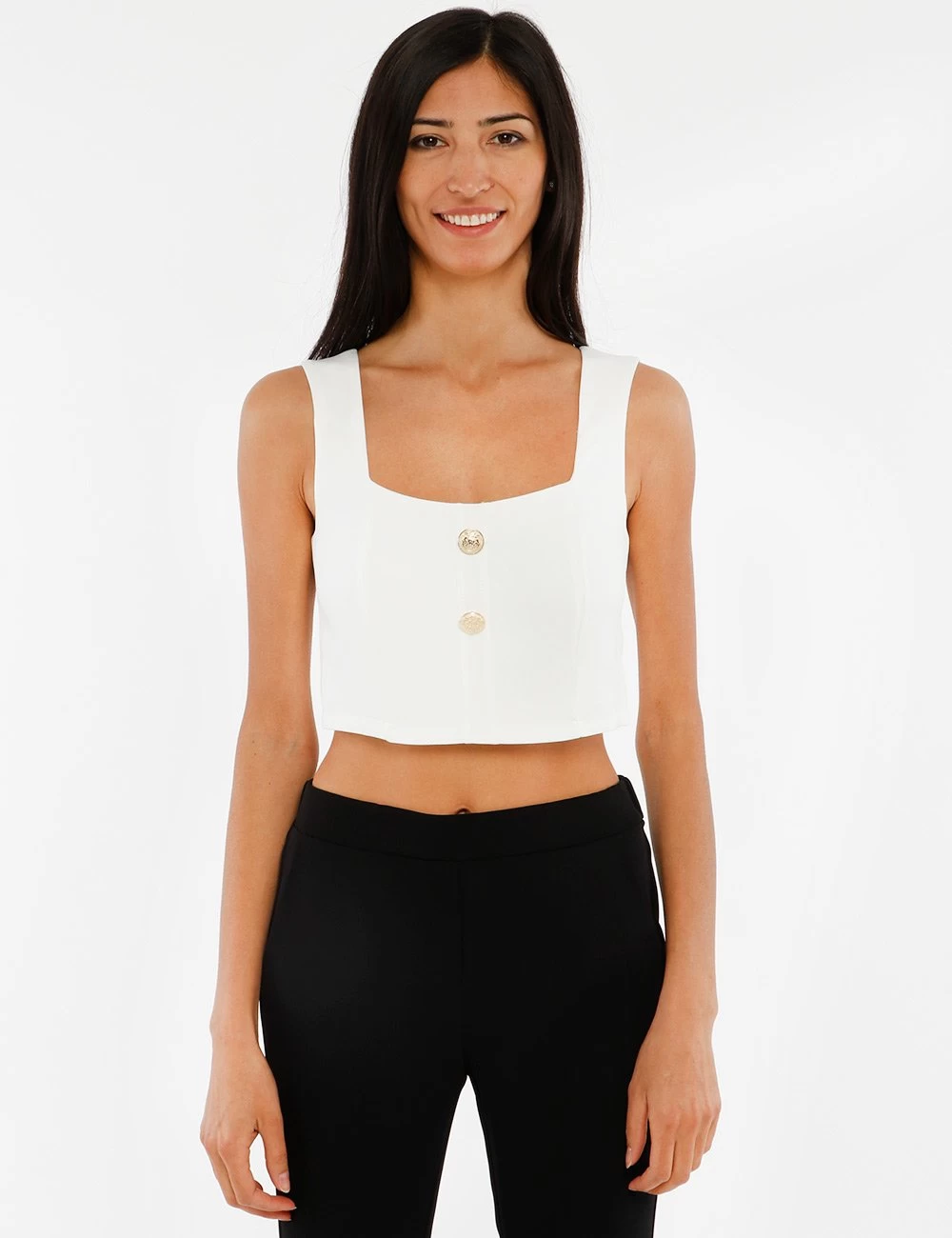 Top Vougue Con Bottoni - immagine 5