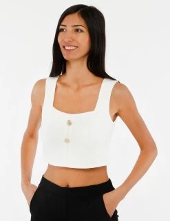 Top Vougue Con Bottoni