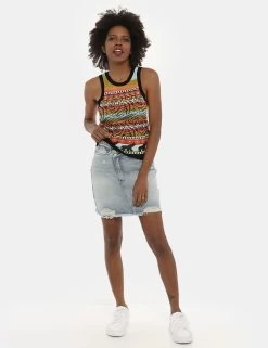 Gonna Desigual Blu Denim