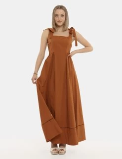 Vestito Manila Grace Marrone