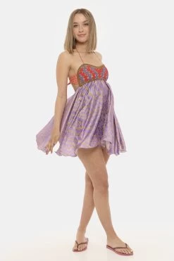 Vestito F**k Lilla/marrone