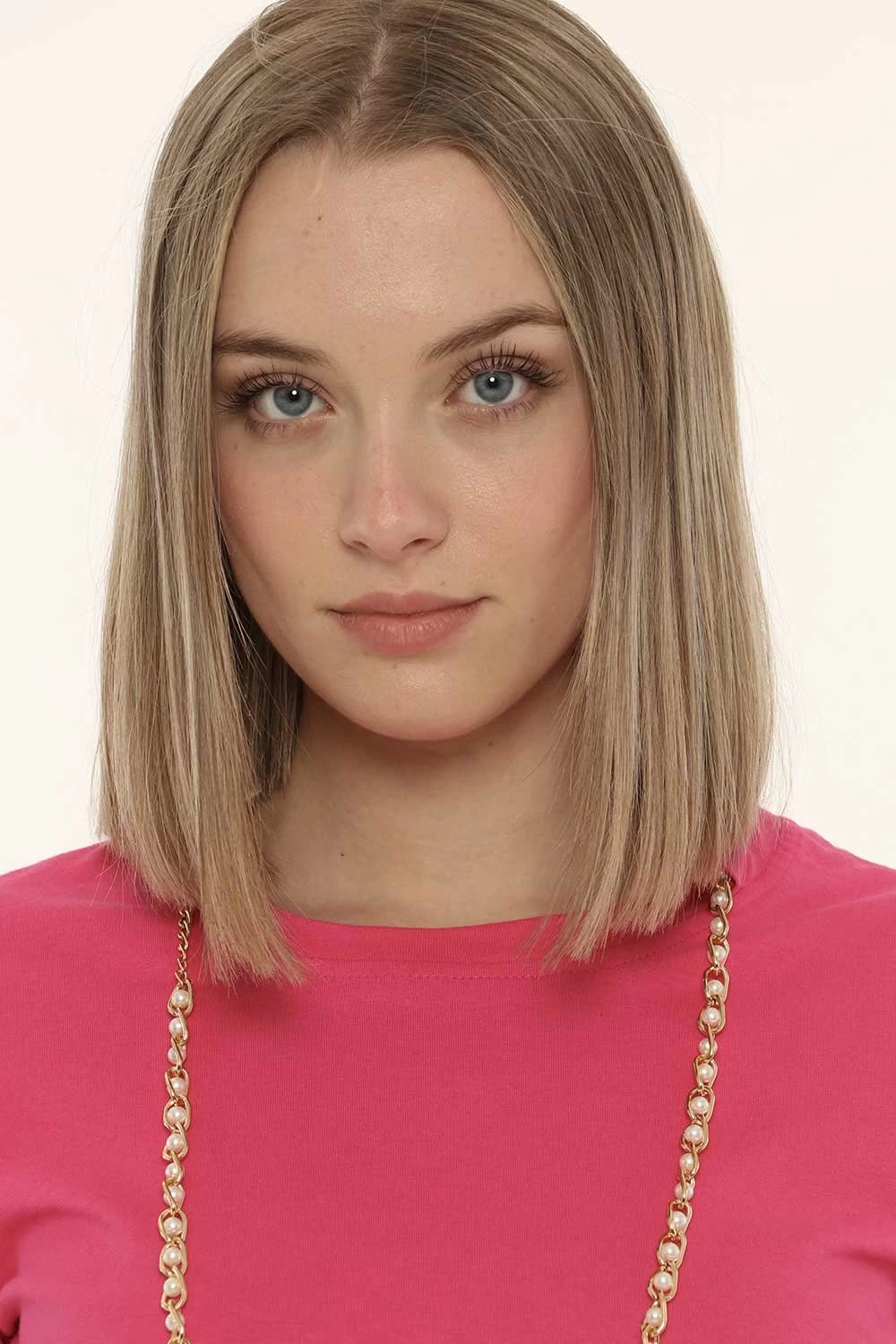 T-shirt Fracomina Fuxia Con Collana - immagine 4