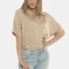Camicia Fracomina Beige Cashmire