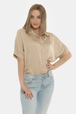 Camicia Fracomina Beige Cashmire