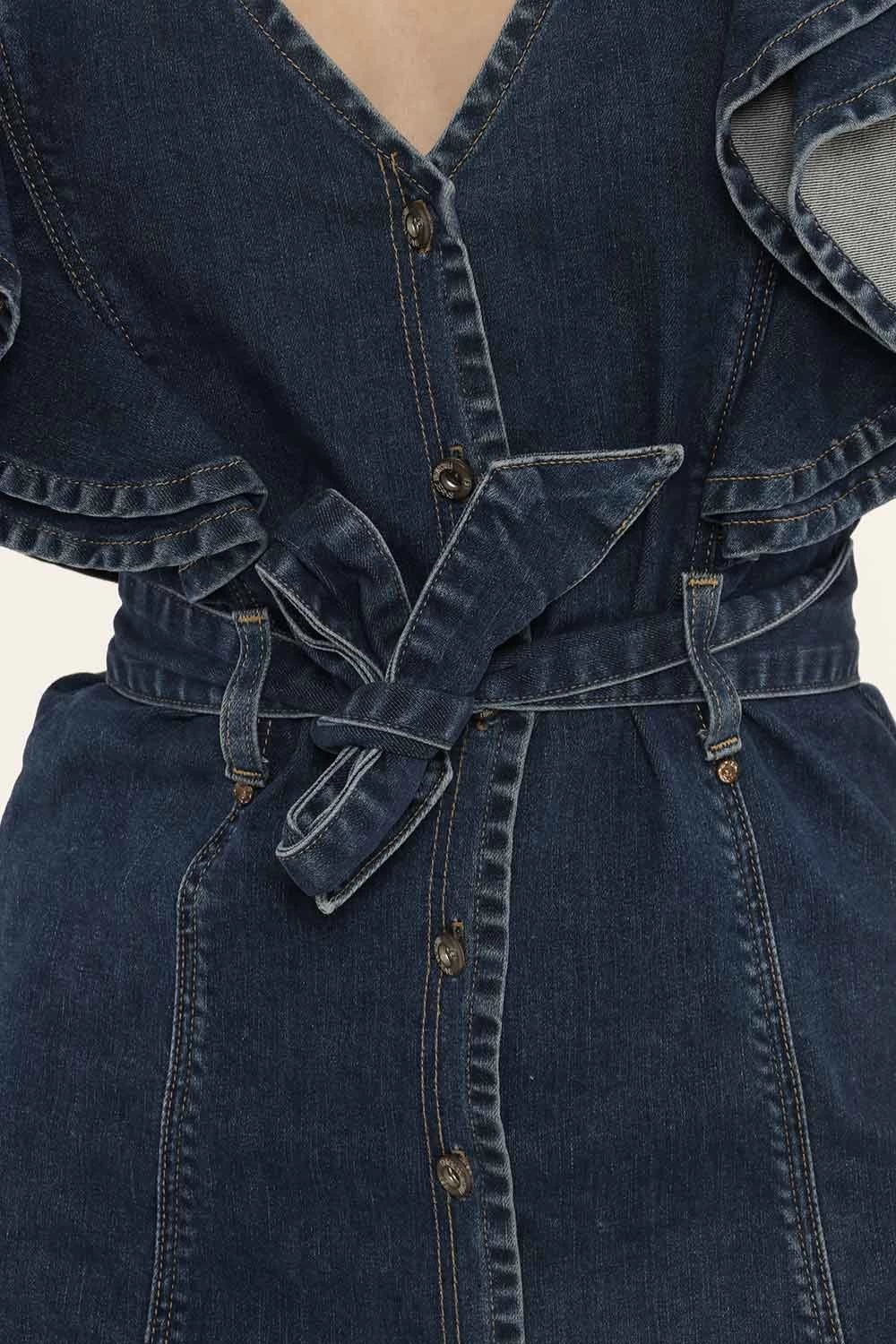 Vestito Fracomina Denim - immagine 3