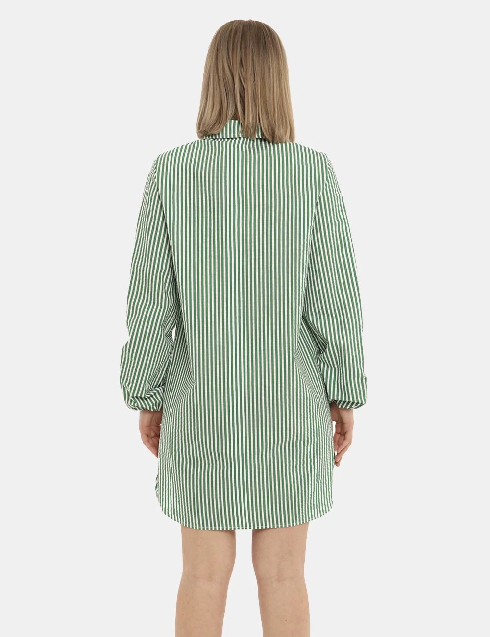 Vestito Gaelle Rigato Bianco/verde - immagine 2