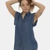 Camicia Fifty Four Blu Denim