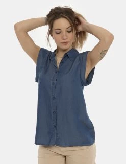Camicia Fifty Four Blu Denim
