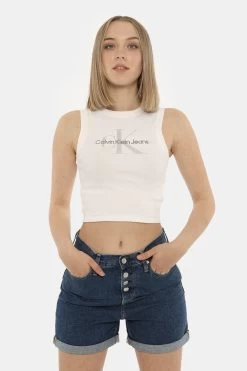 Top Calvin Klein Bianco