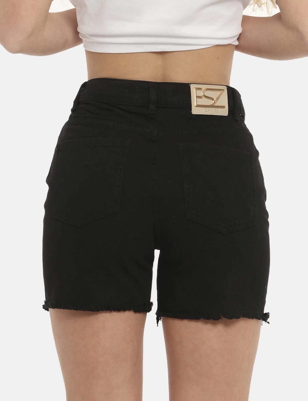 YES.ZEE Short Yes Zee Nero - immagine 2