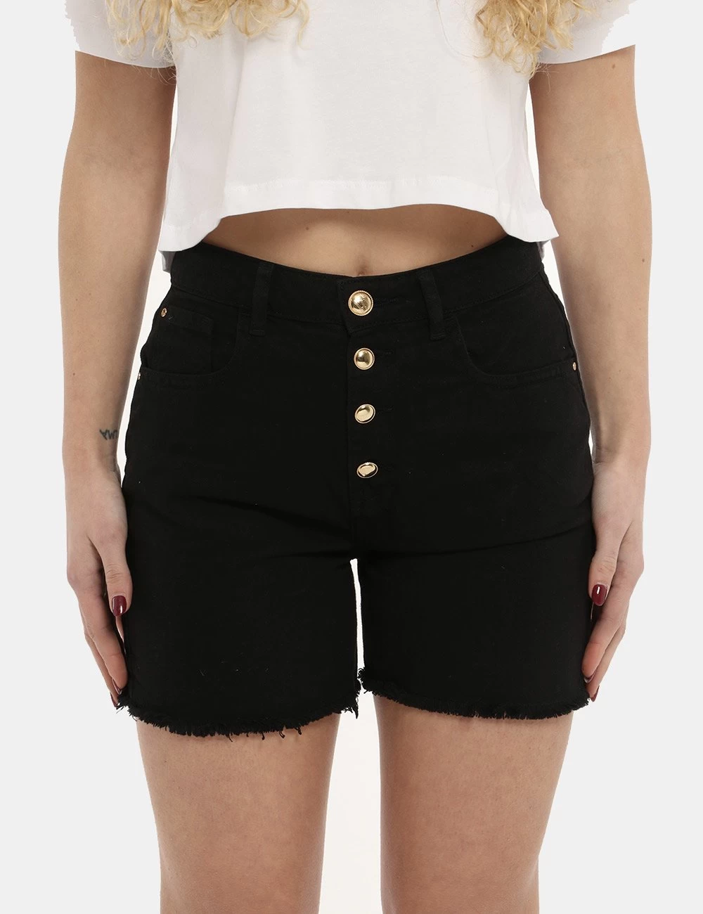 YES.ZEE Short Yes Zee Nero - immagine 5