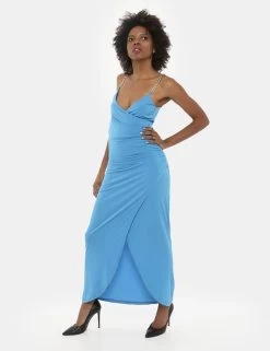 Vestito Vougue Azzurro Turchese