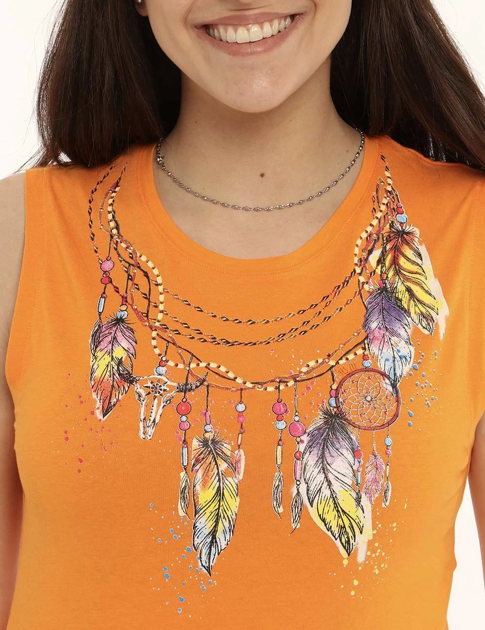 YES.ZEE Top Yes Zee Arancione - immagine 4