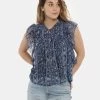 Camicia Pepe Jeans Camicia Più Top Fantasia Blu