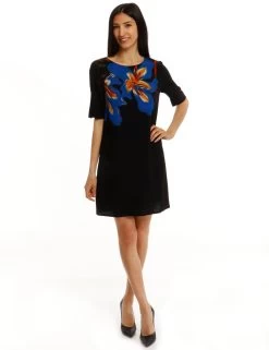 Vestito Desigual A Maniche Corte