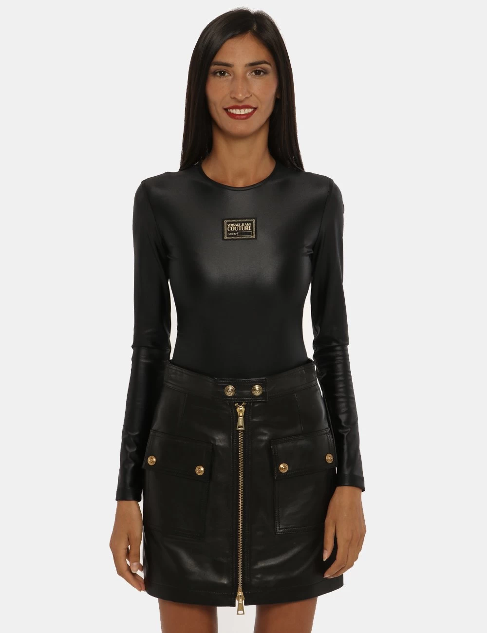 Top Versace Jeans Couture Body Nero - immagine 7