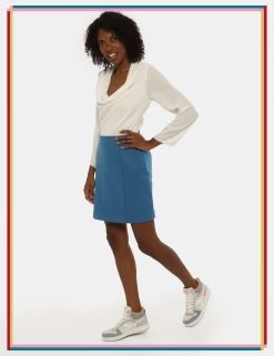 Gonna Caractere Azzurro