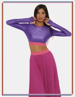 Top Versace Jeans Couture Viola