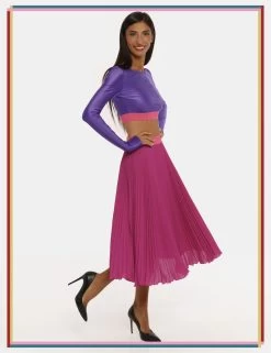 Gonna Versace Jeans Couture Fuxia