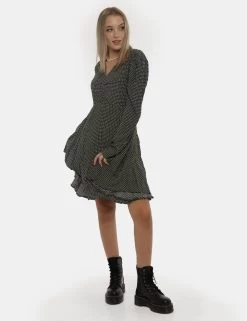 Vestito Pepe Jeans Fantasia Nero/verde