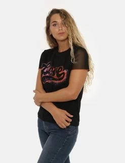 T-shirt Desigual Nera Fantasia