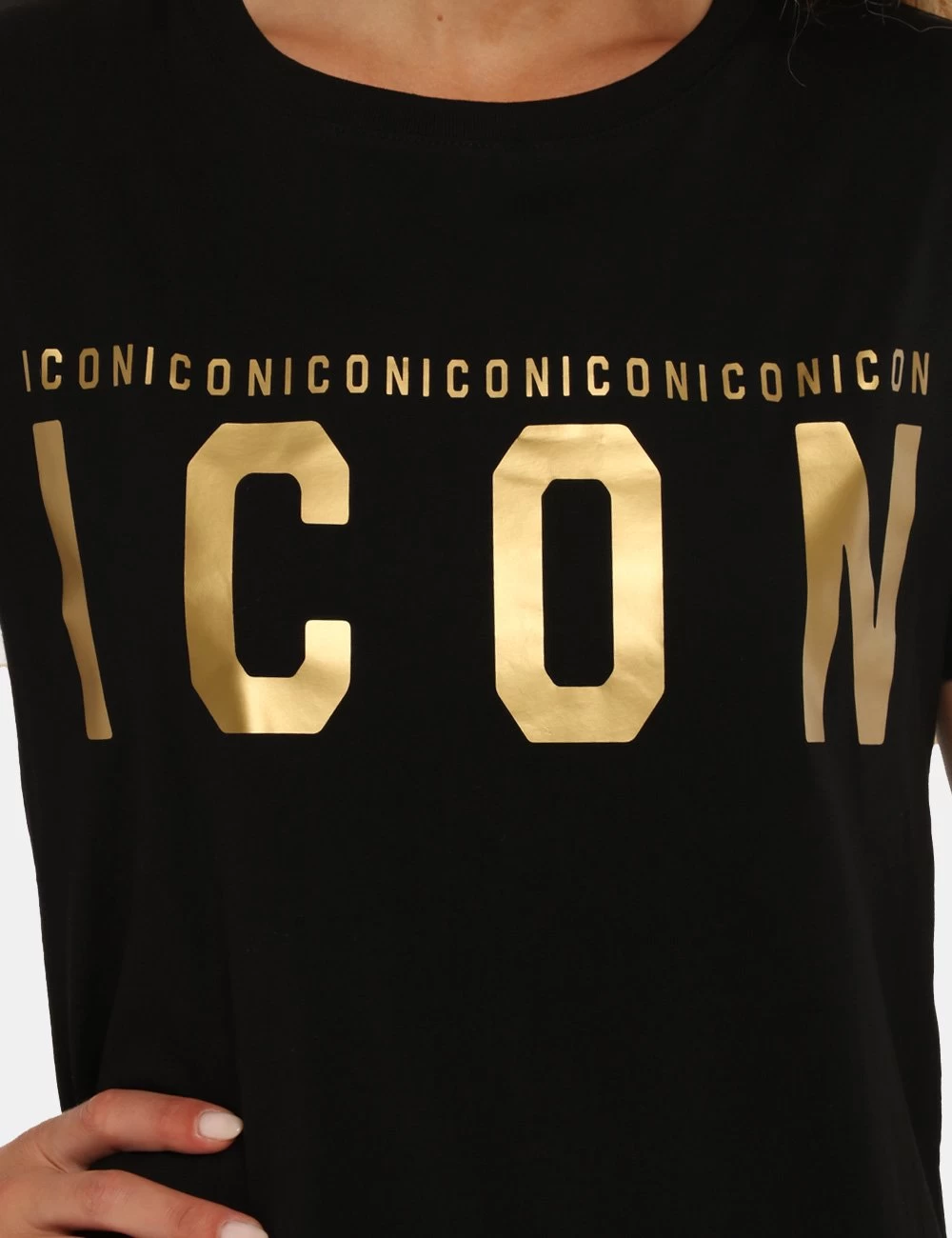 T-shirt Icon Nero - immagine 3